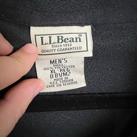 L.L Bean Half Zip Pullover - Picture 3 of 4